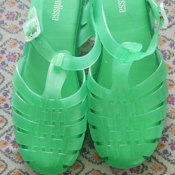 Jelly green sandals - Picture 5 of 5